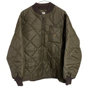 Bob Allen Nylon Quilted LINER Jacket Men's M Made in USA Hunting Shooting